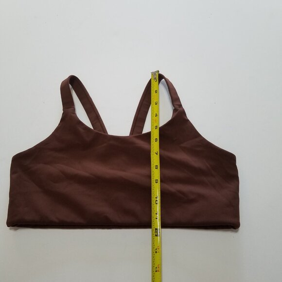 Girlfriend Collective Bundle Unlined Sports Bras Orange and Brown Size L - Picture 3 of 9